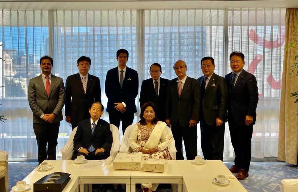 Nc Leader Arzu Deuba Holds Meeting With Ldp Leaders In Japan Khabarhub