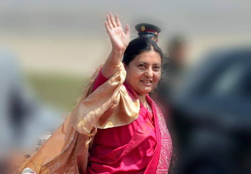 Former President Bhandari’s “activism” sparks a wave of discussions