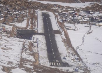 Snow disrupts air service in Humla