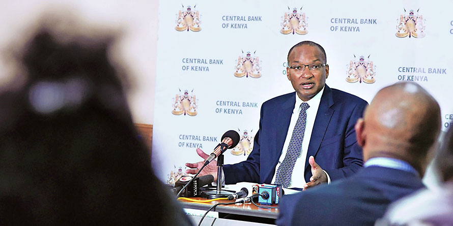 Kenya’s bank credit risk easing, CBK governor says