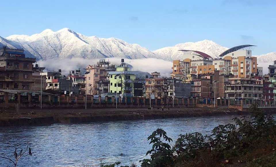 In pics: Kathmandu Valley witnesses heavy snowfall after 12 years