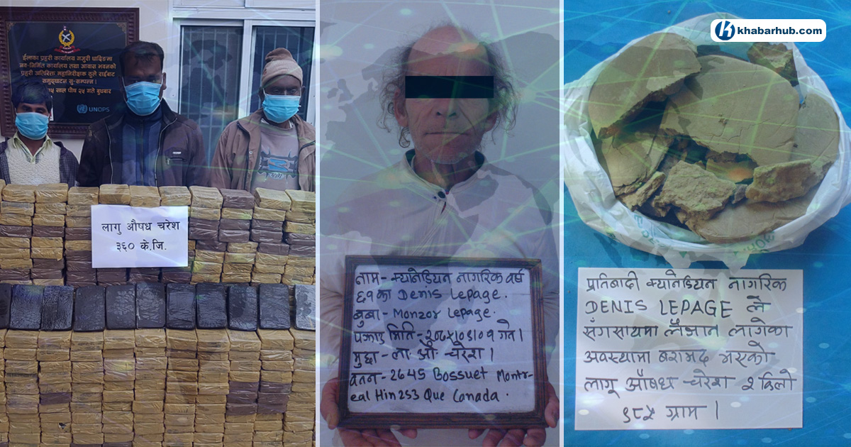 Global drug-trafficking and its Nepal connection