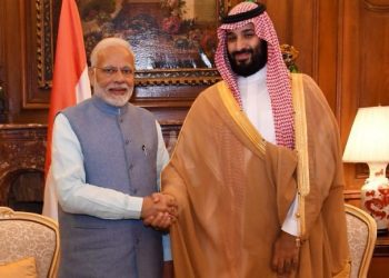Saudi Crown Prince meets Indian PM Modi