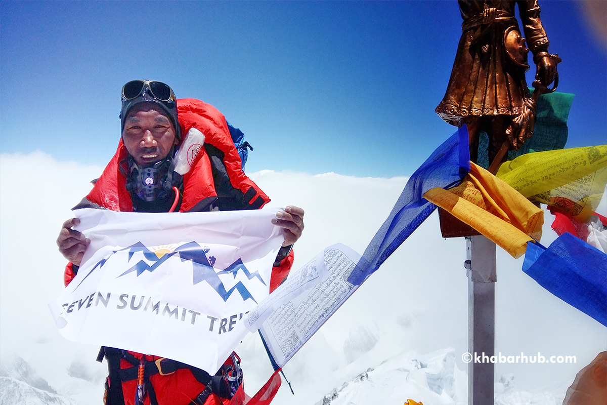Kami Rita Sherpa scales Mt Everest 24th time, break his own record