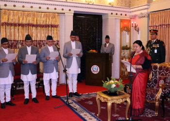 President administers oath to newly appointed ambassadors