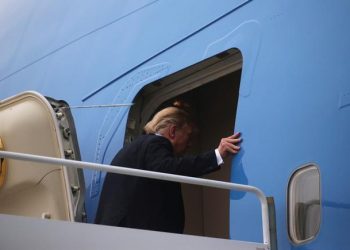 Trump heads back to Washington