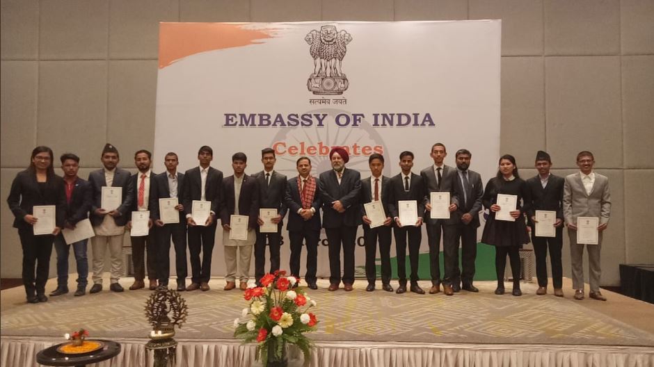 India awards scholarships to 200 Nepali students
