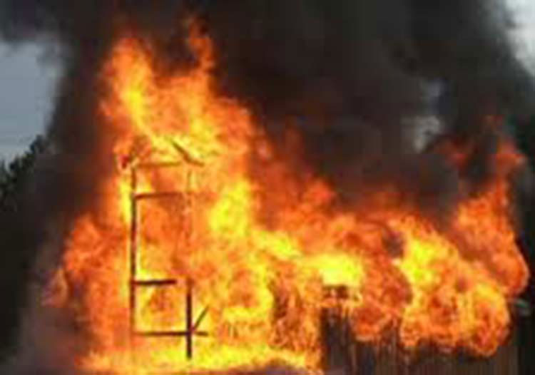Fire guts 15 houses in Kapilvastu