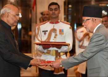 Acharya presents letters of credence