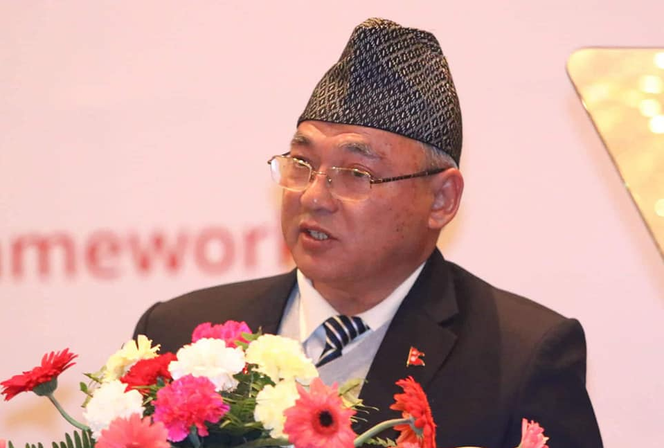 Peace, security are precondition to development: Home Minister Thapa