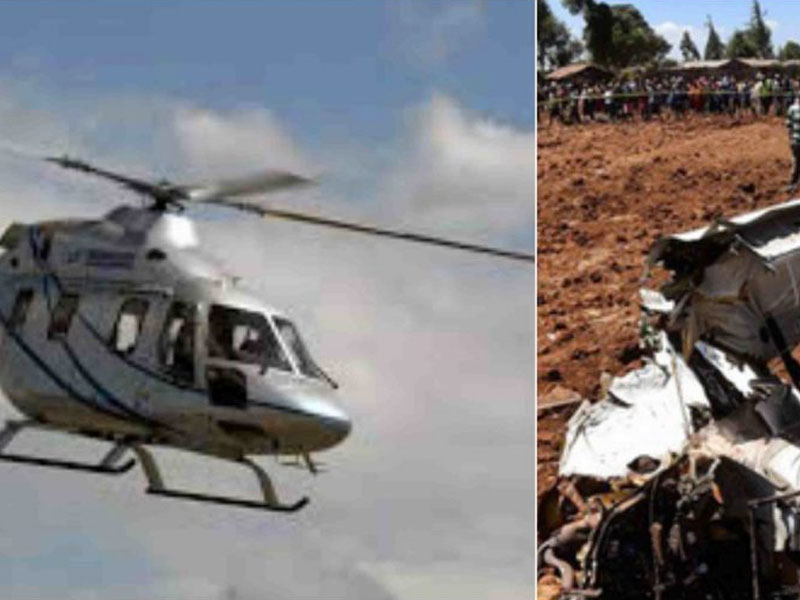 Four US tourists, Kenyan pilot die in helicopter crash
