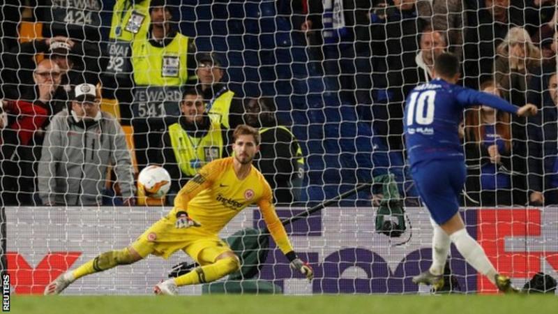Chelsea beats Eintracht Frankfurt on penalties to reach final