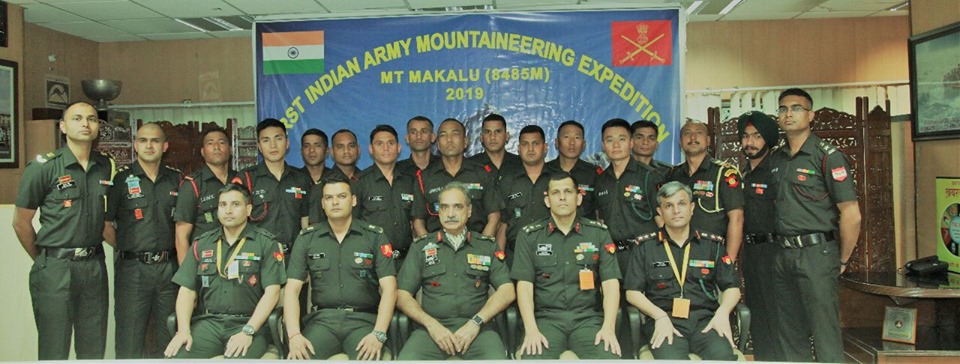 16 Indian army personnel successfully scale Mt Makalu (with list)