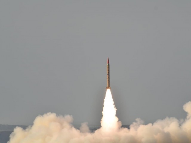 Pakistan Army conducts missile test