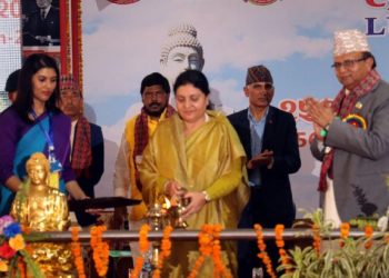 Lumbini Visit Year announced, prez extends invitation
