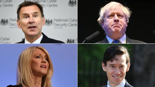 Hunt, Stewart, Johnson, McVey in fray for Conservative Party leadership