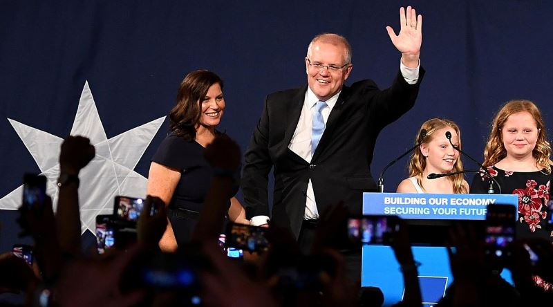 Conservatives win Australian elections