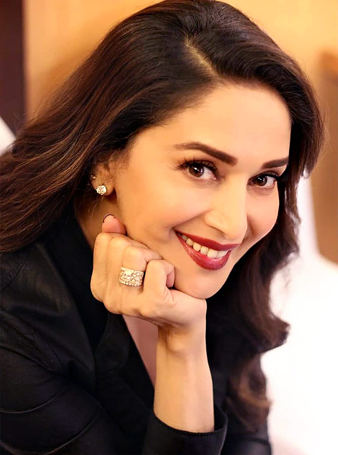 Wishes pour in as Madhuri Dixit turns 52