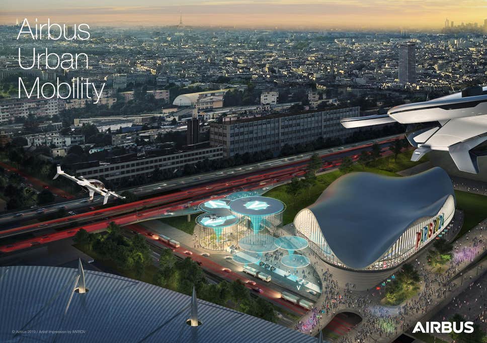 Paris will manage the 2024 Olympic traffic with flying taxis