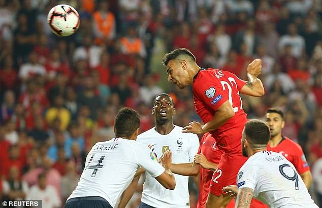 Turkey beats France 2-0 in Euro 2020 qualifiers