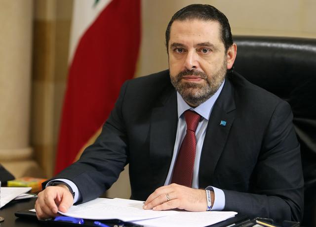 Lebanon rejects U.S. plan for Mideast: PM Saad al-Hariri