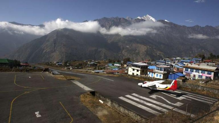 14 tourists including one Nepali rescued from Lukla