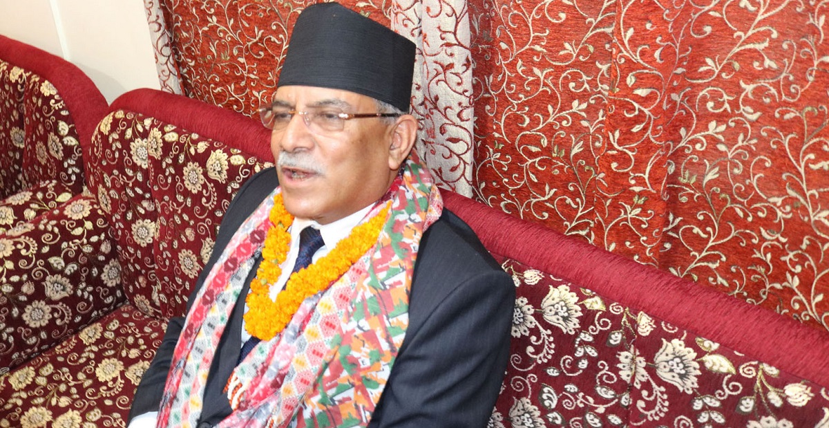 NCP Chair Dahal holds meeting with PM Oli’s confidants
