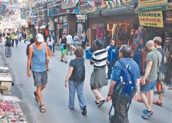 Thamel witnesses a resurgence in tourist activity