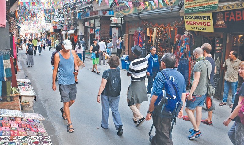 Thamel witnesses a resurgence in tourist activity