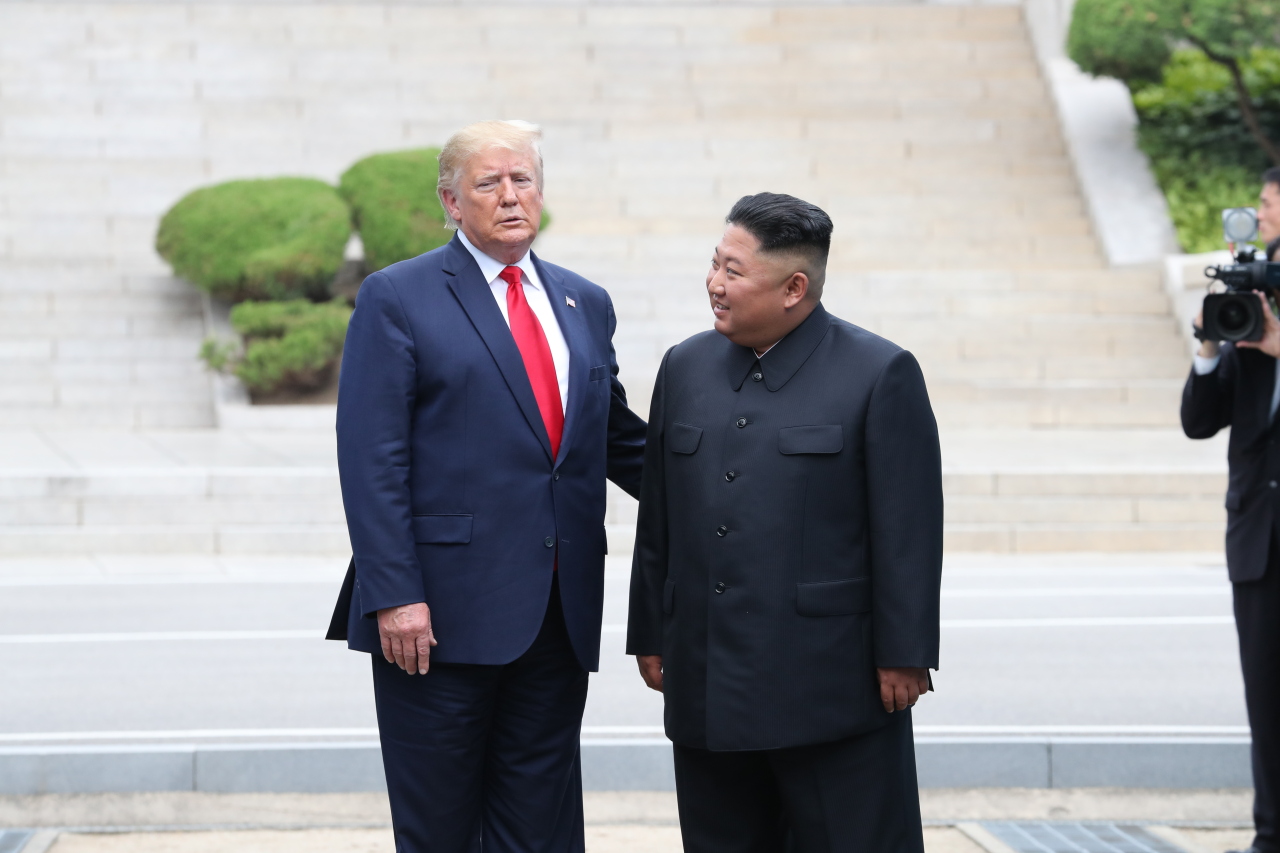 Trump says Kim ready to restart talks