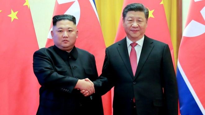 Chinese President Xi visits N Korea to bolster bilateral ties