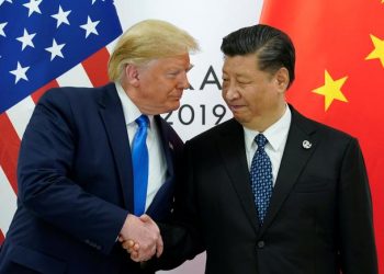 Trump says China trade talks back on track