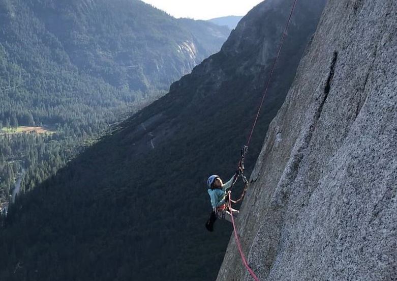 Selah, 10, becomes the youngest to ascend 3,000-foot ‘Nose’