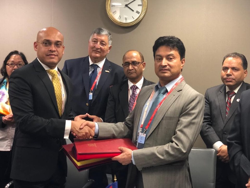 Nepal, Mauritius sign labor deal