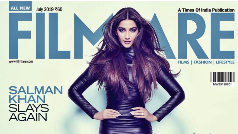 Sonam Kapoor slays in an all-black look on magazine cover