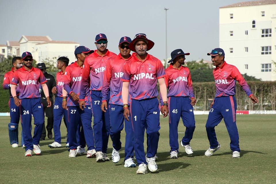 Nepali cricket team in Singapore, to face Qatar on Tuesday