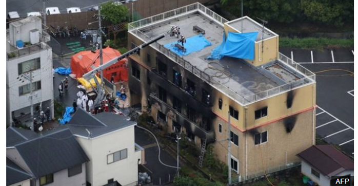 41 Year Old Shinji Aoba Held For Kyoani Arson Attack Khabarhub Khabarhub