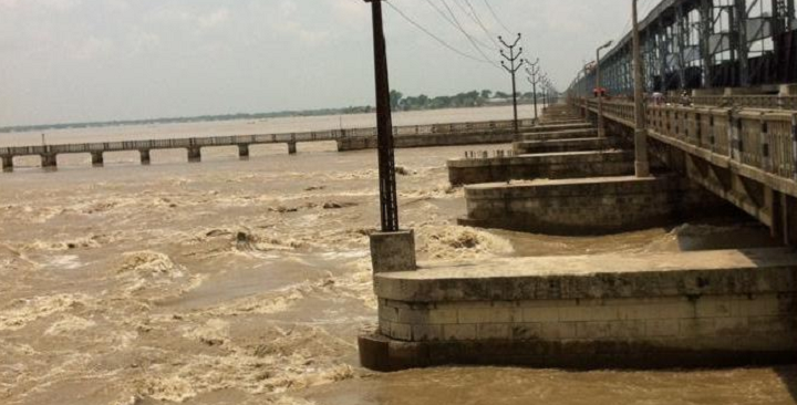 Flood washes away a bridge in Bardia