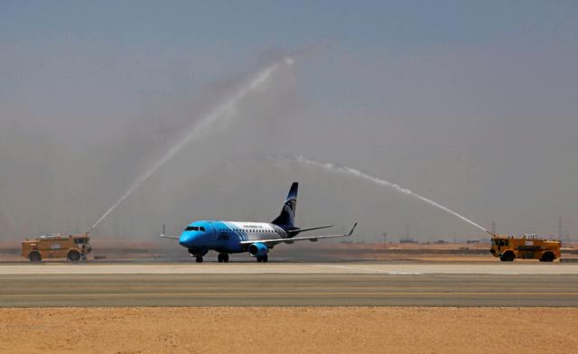 Egypt opens new international airport for feasibility test