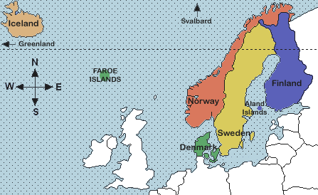 Difference between Scandinavia and Nordic countries