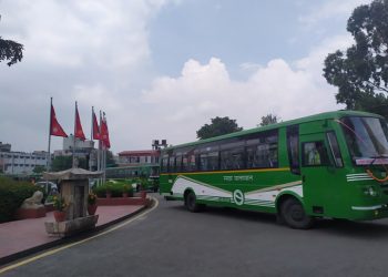 20 new Sajha buses come into operation