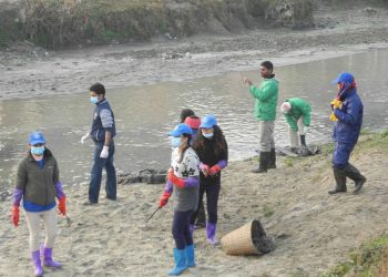 Bagmati Cleanup Campaign includes awareness against dengue