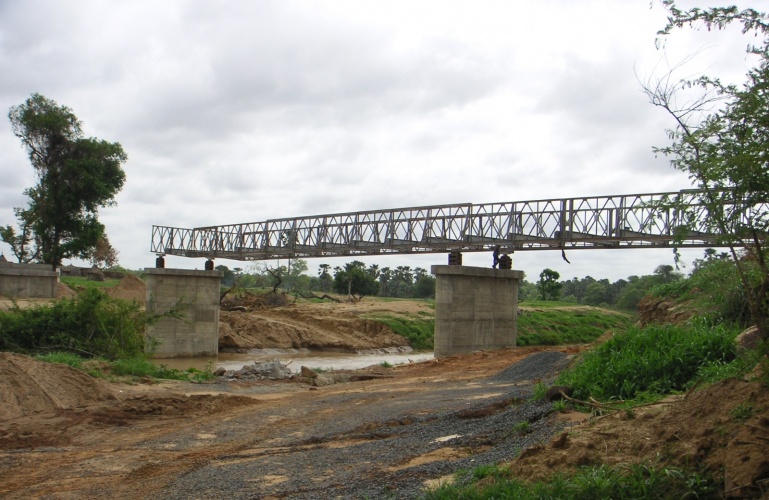Bailey bridge installed over Bhurung rivulet in two weeks