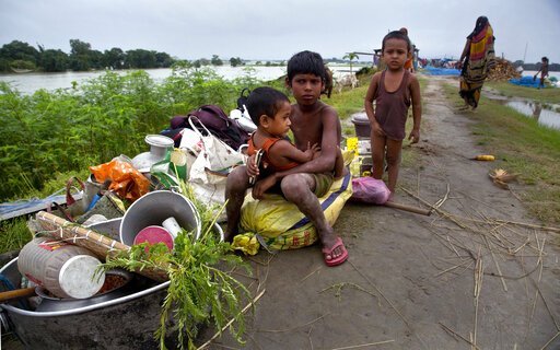 Over 3 mln children affected by monsoon mayhem in South Asia