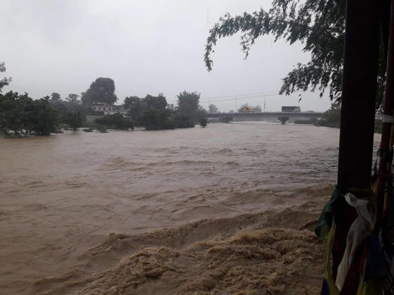 84 houses inundated as swollen Kankai enters Milan Basti in Jhapa