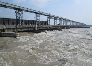 24 Out of 56 gates of Saptakoshi barrage opened