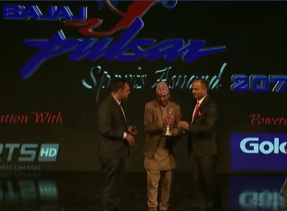 Racer Rokaya clinches NSJF Lifetime Achievement Award 2075
