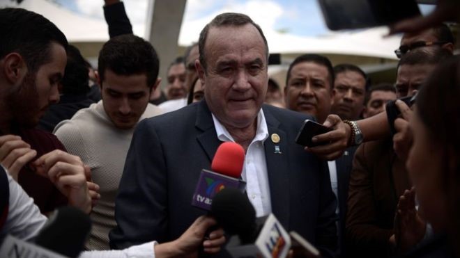 Alejandro Giammattei elected president of Guatemala