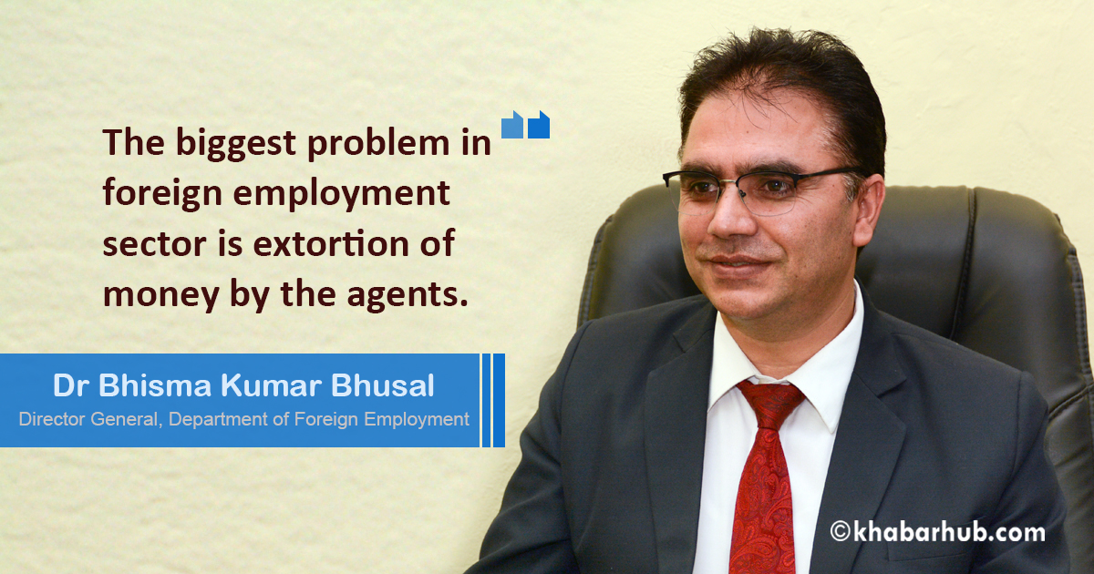 Problems plaguing Nepal’s foreign employment sector will be resolved: Bhusal
