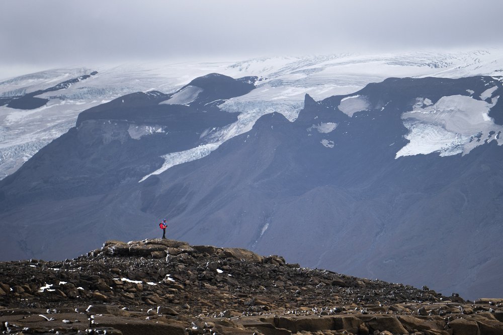 Iceland’s first glacier lost to climate change mourned by scientists